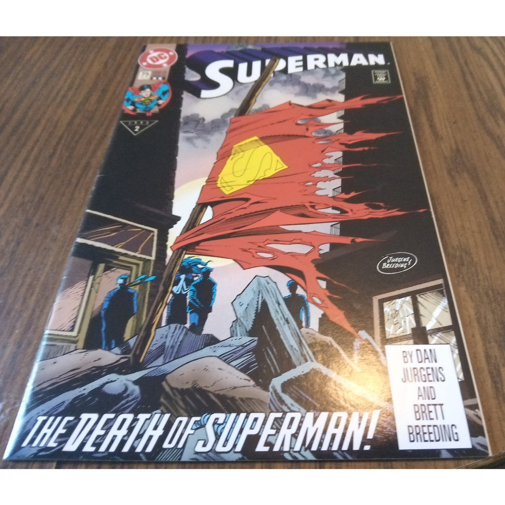 Superman #75 (January 1993 DC Comics) 2nd Printing